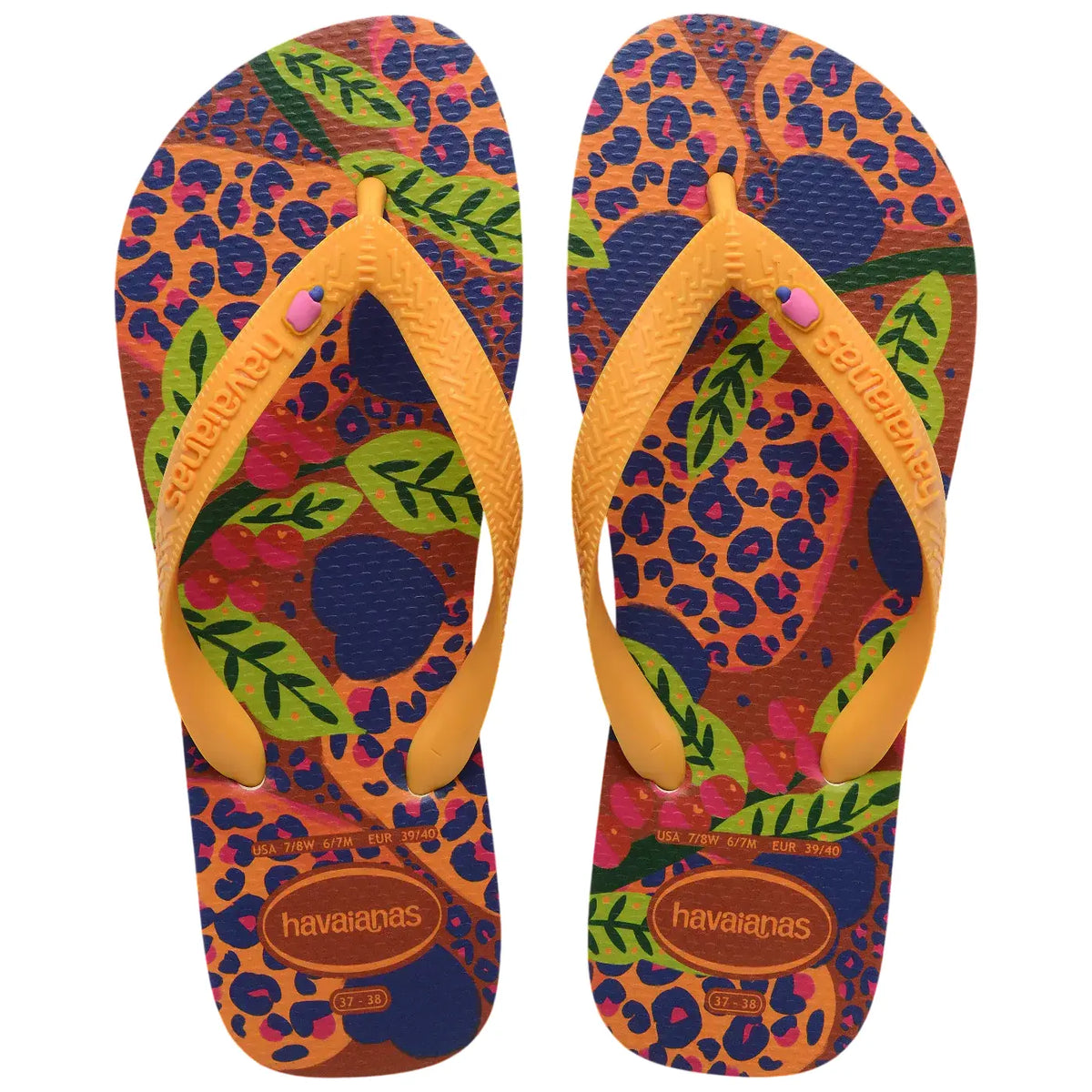 Chinelo Feminino Havaianas Top Caju Safa