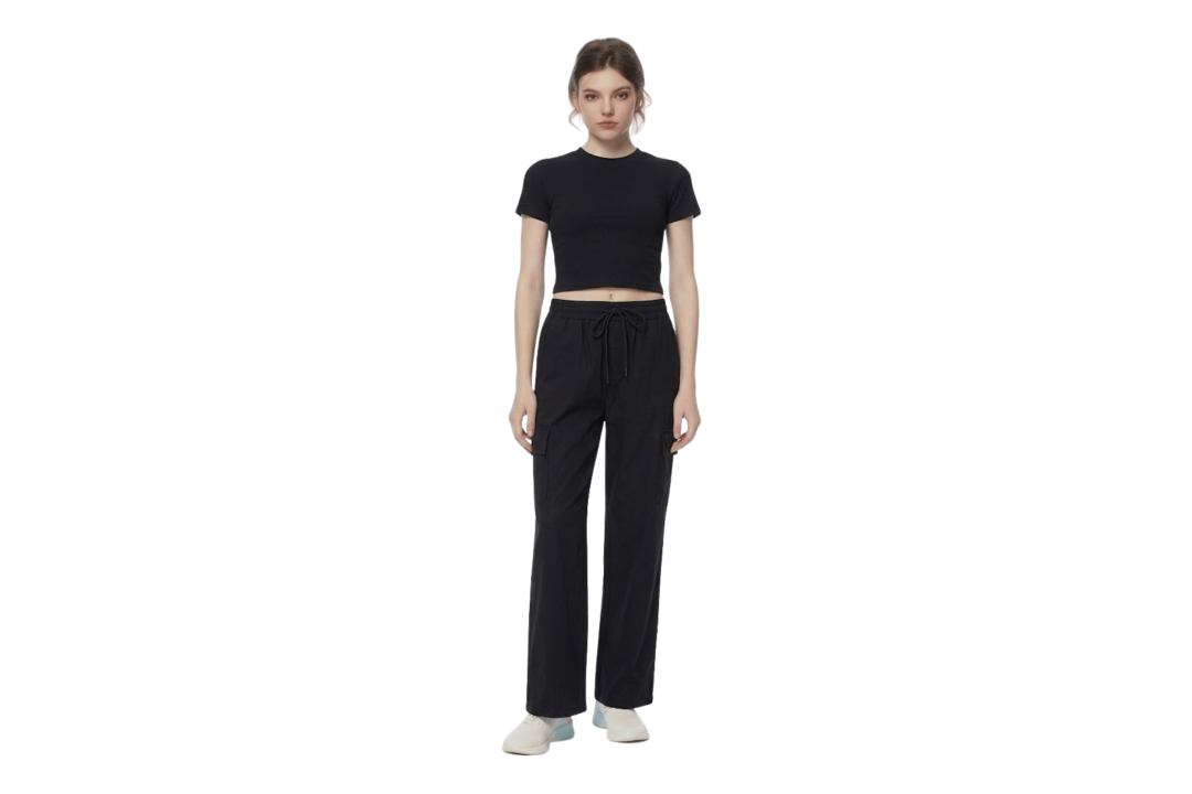 Calça Feminina Bengaline Cargo Facinelli