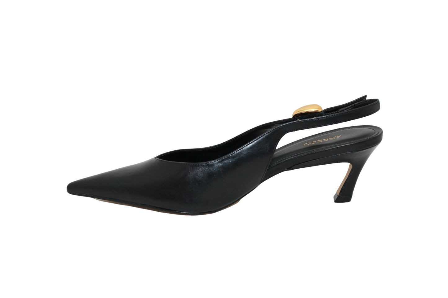 Sapato Feminino Chanel Arezzo Elegante Confortável Salto Baixo Original
