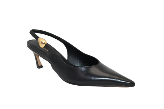 Sapato Feminino Chanel Arezzo Elegante Confortável Salto Baixo Original