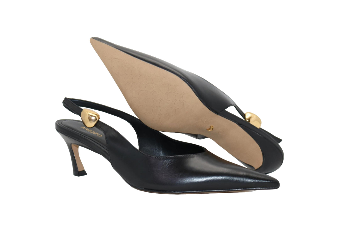 Sapato Feminino Chanel Arezzo Elegante Confortável Salto Baixo Original