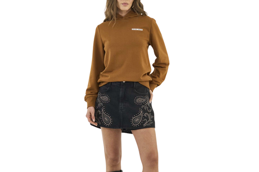 Blusa Moletom Feminina Colcci Jeans com Capuz